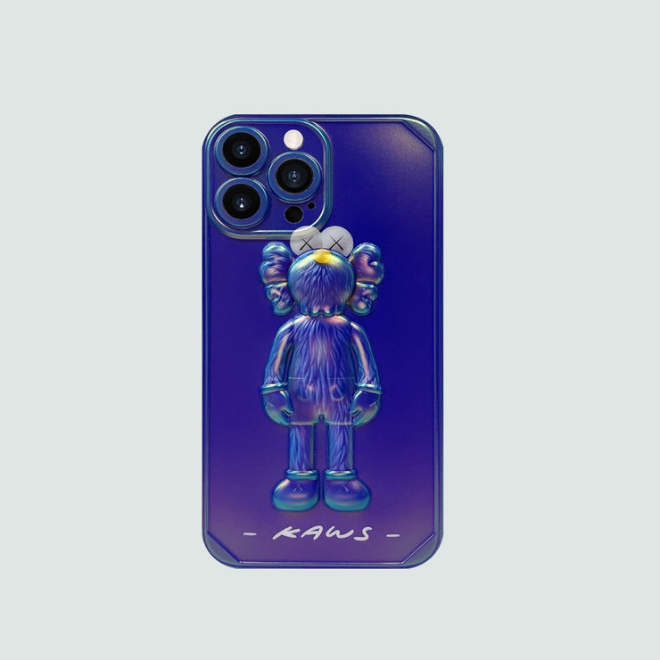 3D Phone Case | Blue Laser Doll