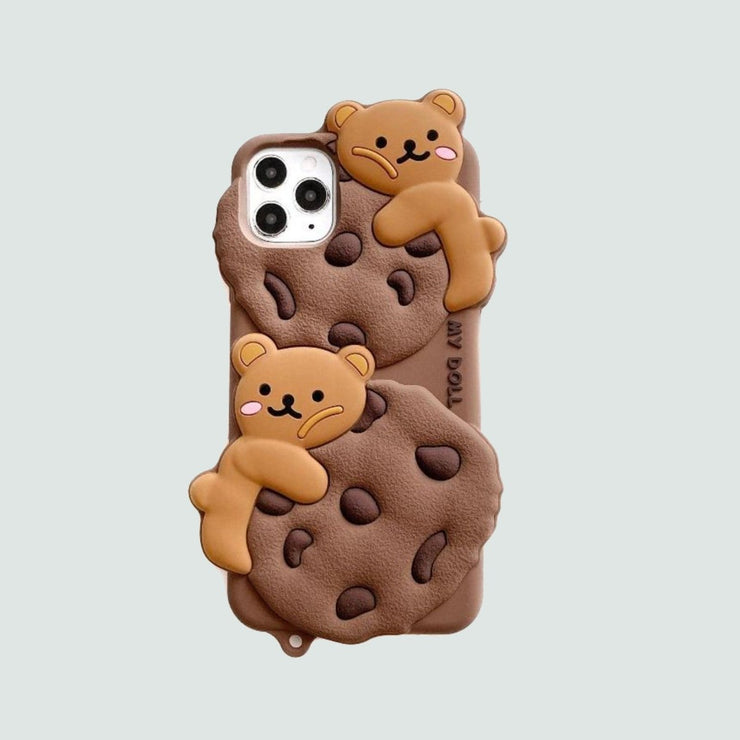 3D Phone Case | Cookie Bear | NEW