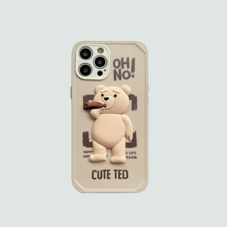 3D Phone Case | Ted Front