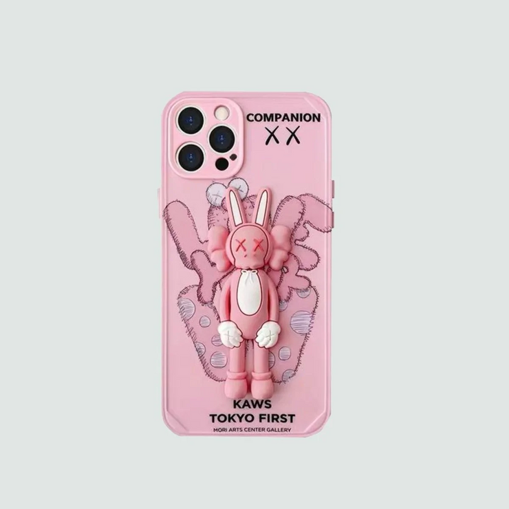 3D Phone Case | The Rabbit 2 Pink